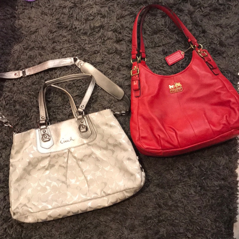 Coach shoulder bags and wallets